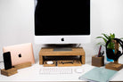 VERTICAL RUSTIC MACBOOK STAND - Chopzwood