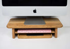 MONITOR STAND WITH SHELF - Chopzwood