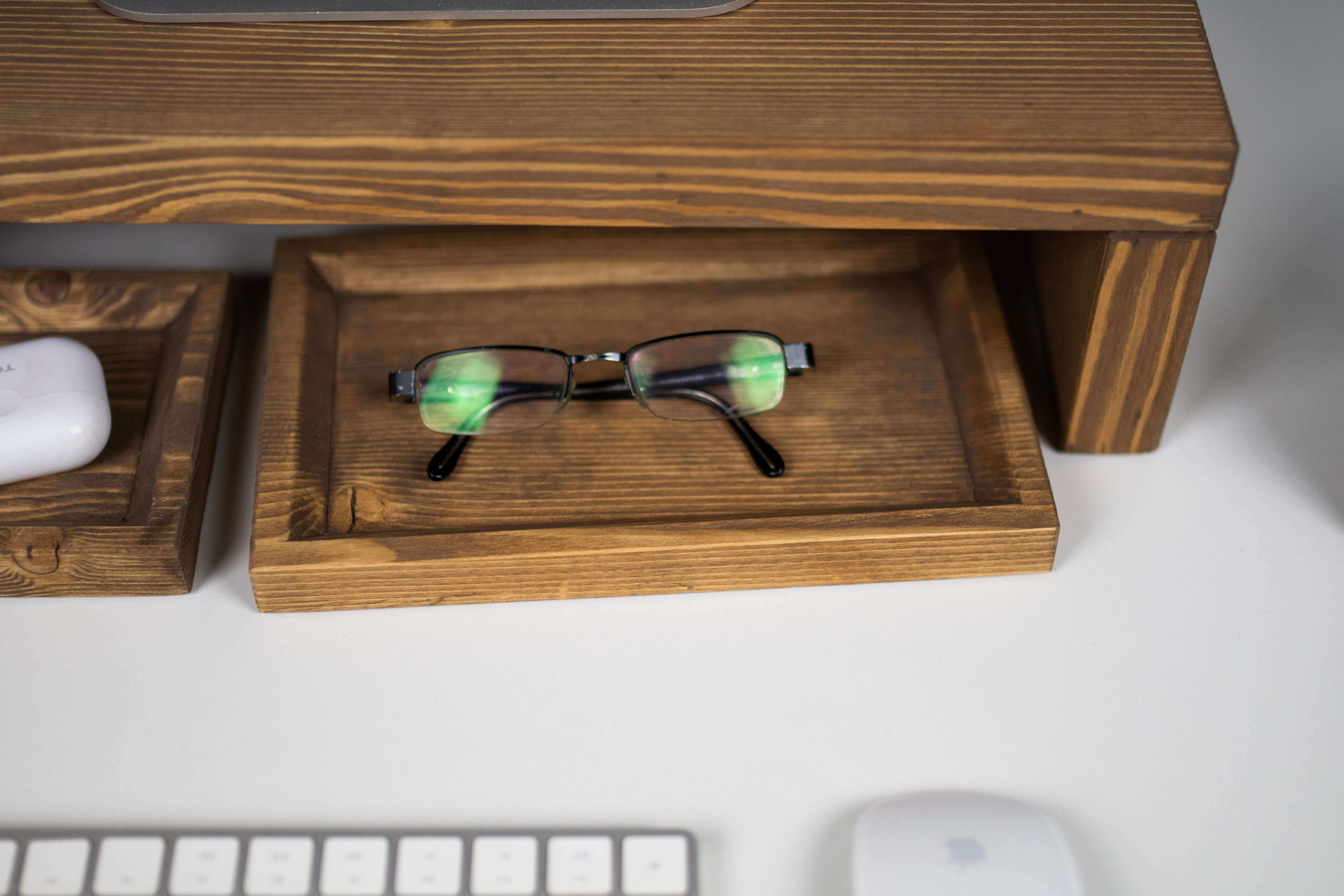 LARGE RUSTIC DESK TRAY - Chopzwood