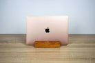 VERTICAL RUSTIC MACBOOK STAND - Chopzwood