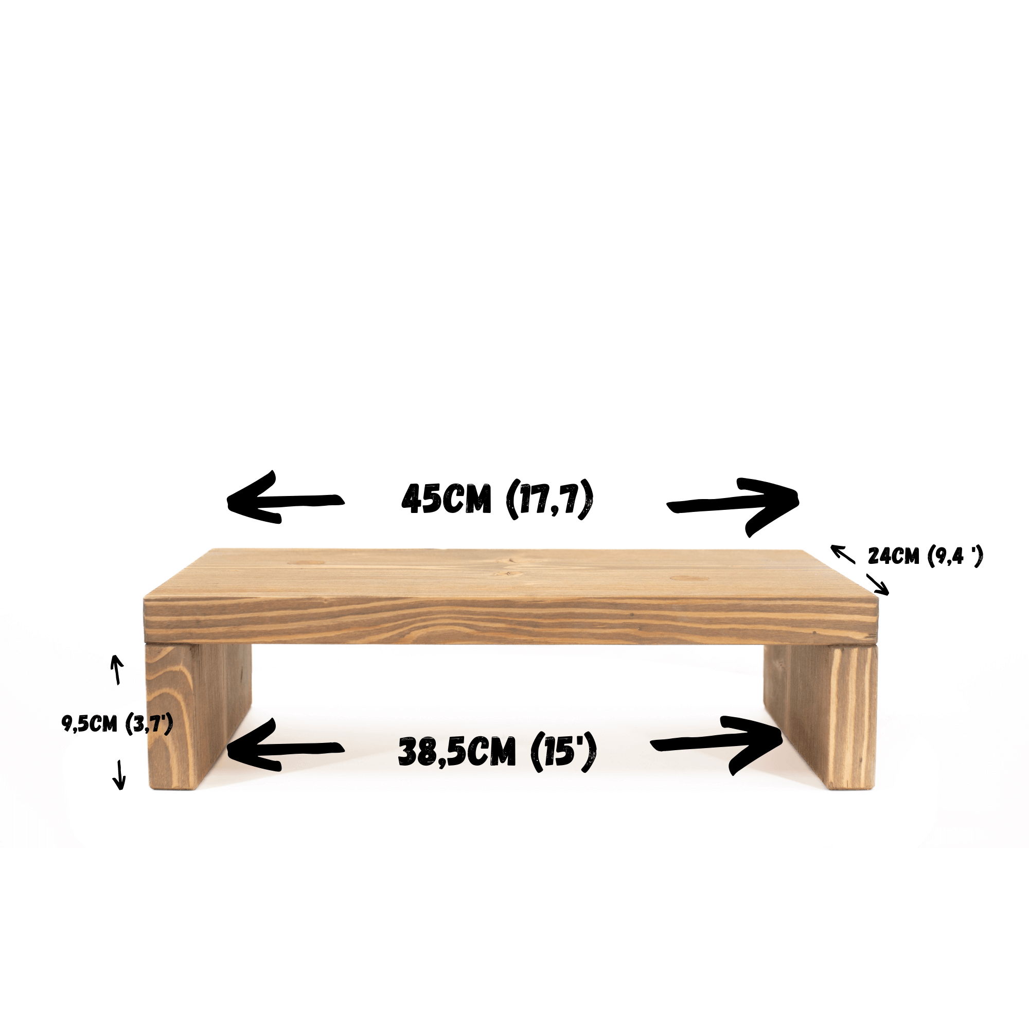 RUSTIC MONITOR STAND - Chopzwood